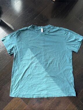 Lululemon Athetica All Yours Cotton Tee Green Jasper
